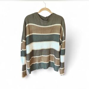 SHEIN Multicolor Striped Women's Sweater